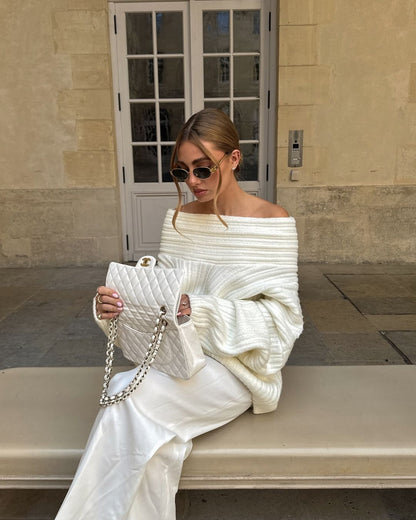 Malva Knit Sweater - Cream