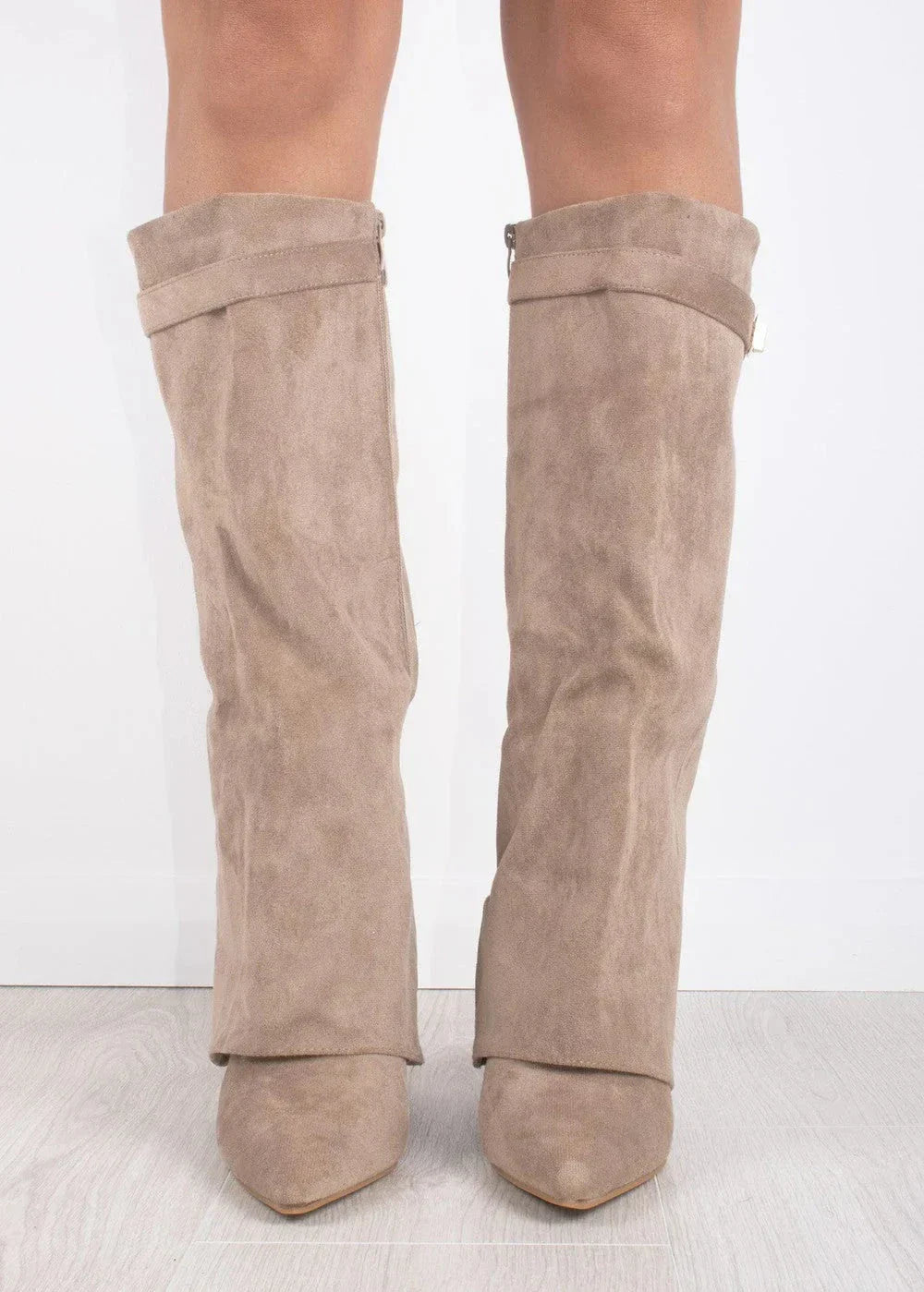 Lavista Suede knee high boots - Beige